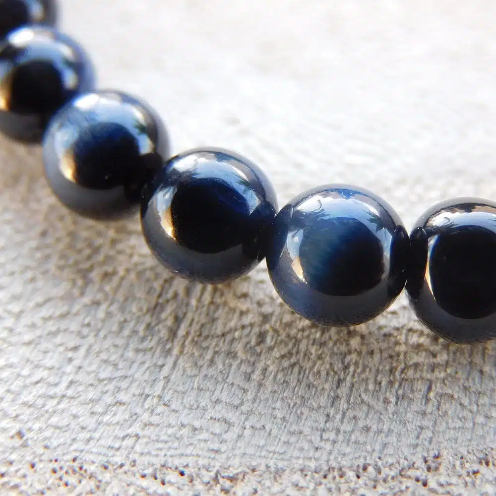 Bracelet oeil de faucon bleu 5 Bracelet oeil de faucon bleu – Image 5