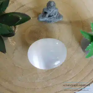 Galet en sélénite - sommeil réparateur