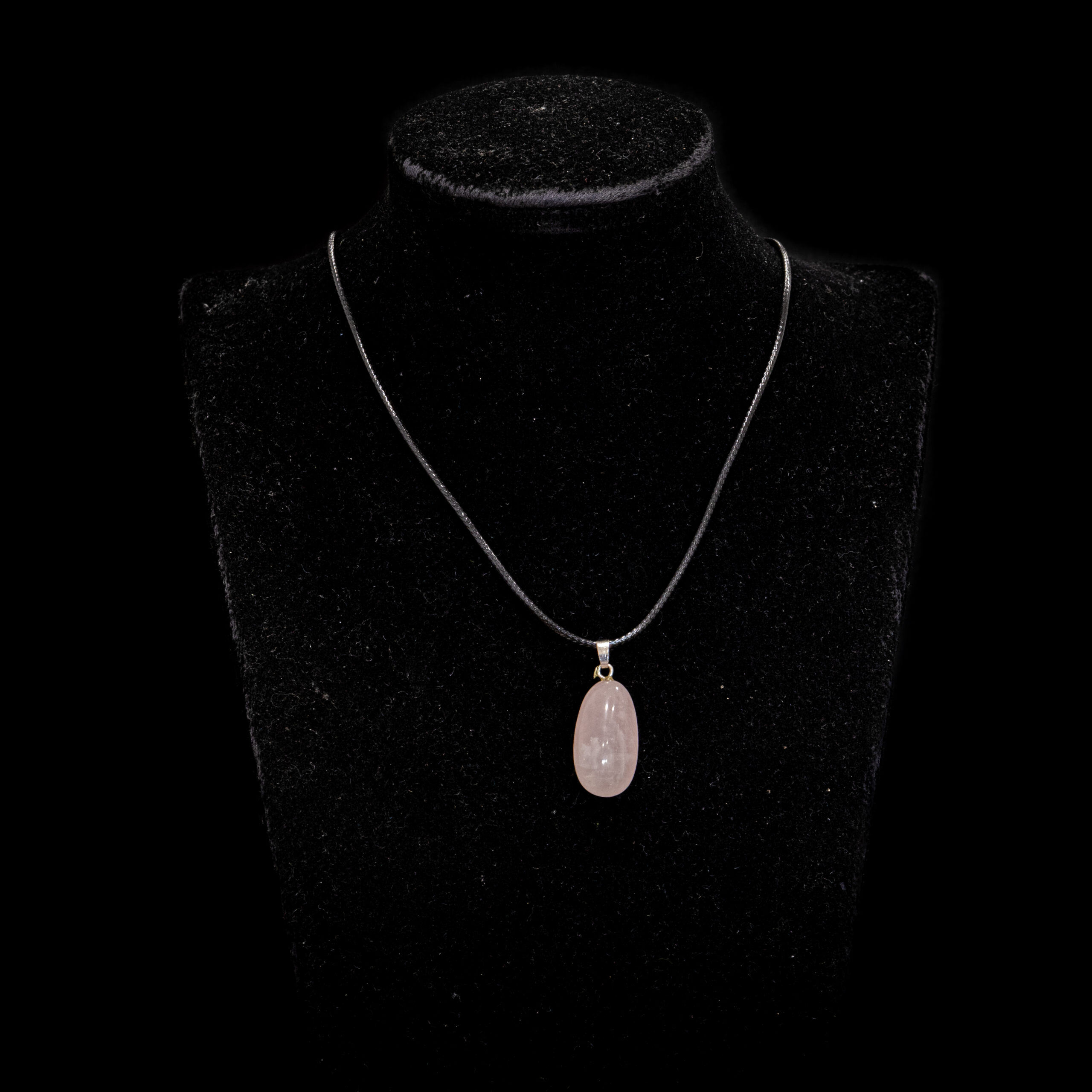 Pendentif Quartz Rose - Amour 2 Pendentif Quartz Rose - Amour – Image 2