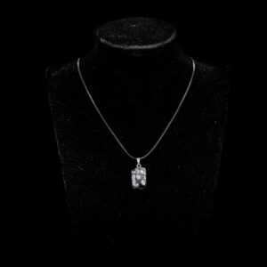 Pendentif Obsidienne neige – Image 2