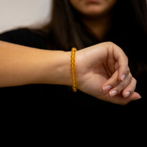 Bracelet ambre 6mm – Image 4