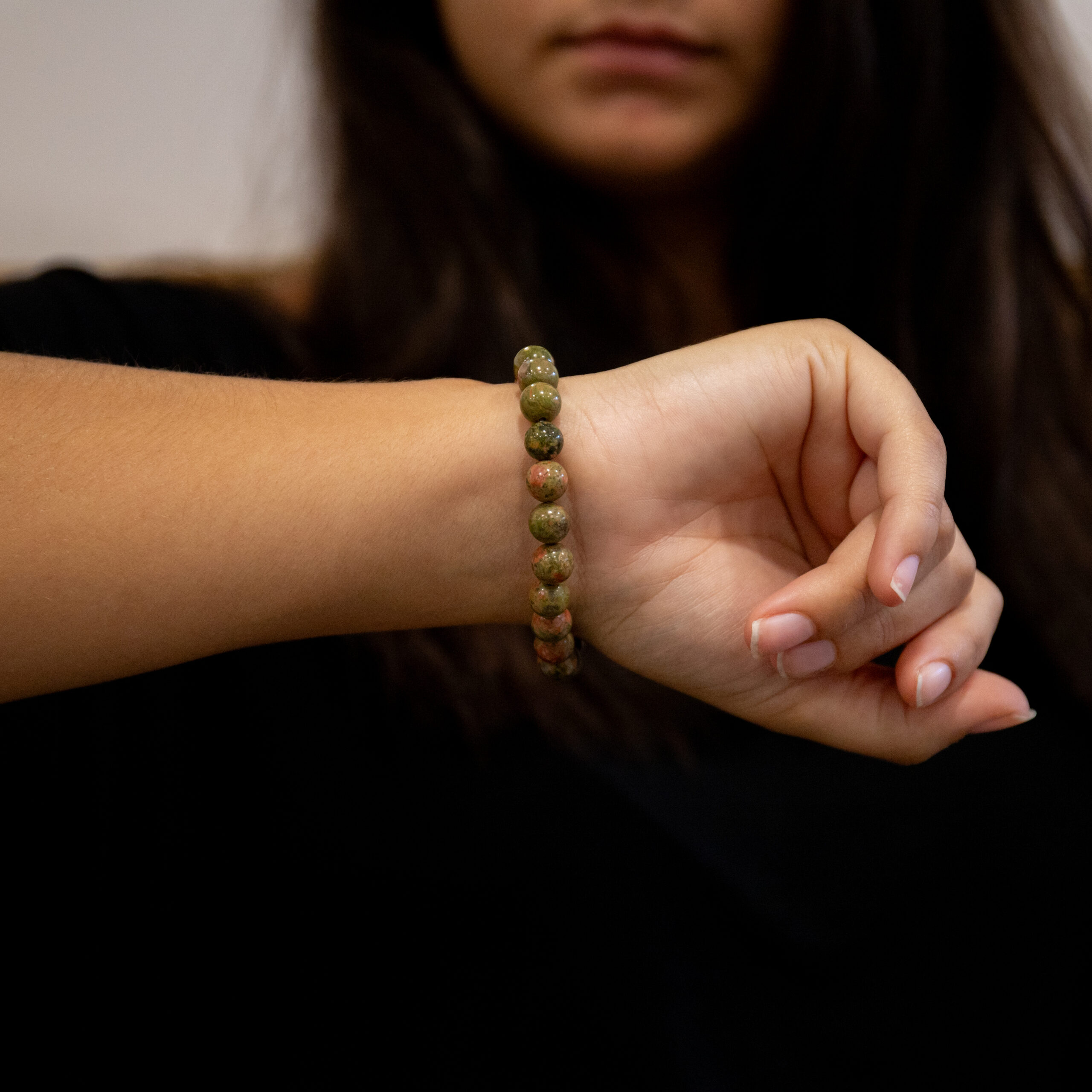 Bracelet Unakite – Guérison Émotionnelle 2 Bracelet Unakite – Guérison Émotionnelle – Image 2