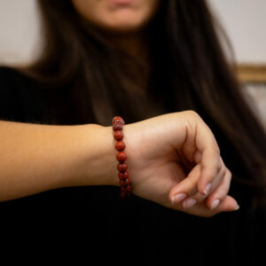 Bracelet Jaspe Rouge – Image 4