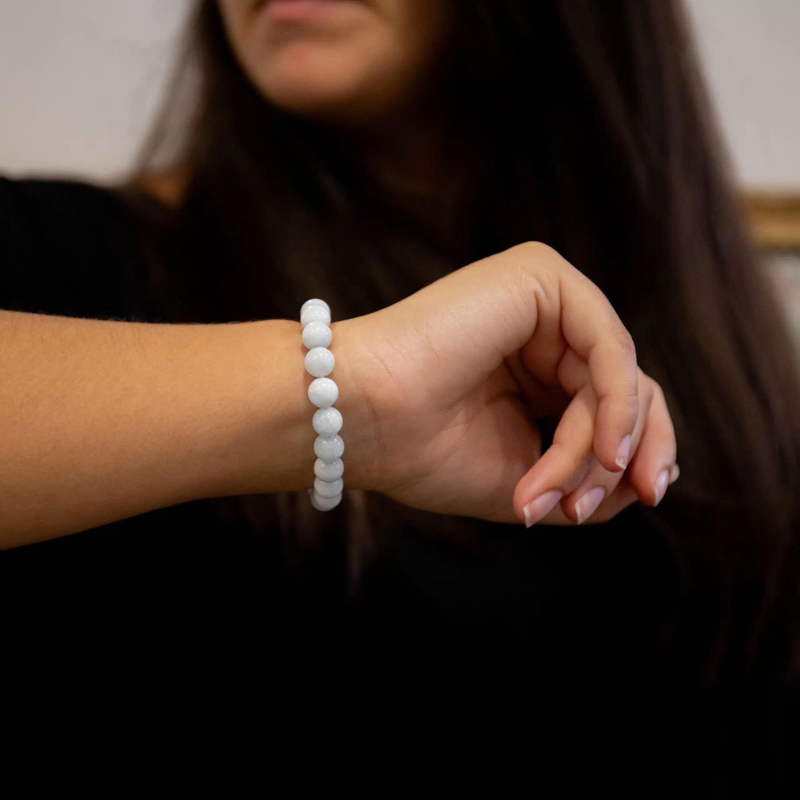 Bracelet Aigue Marine – Apaisement & Expression 4 Bracelet Aigue Marine – Apaisement & Expression – Image 4