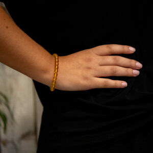 Bracelet ambre 6mm – Image 3
