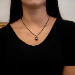 Pendentif oeil de tigre