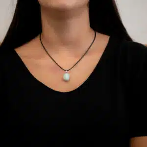 Pendentif Amazonite pierre roulée