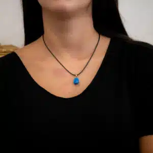 Pendentif Turquoise - Chance et Protection