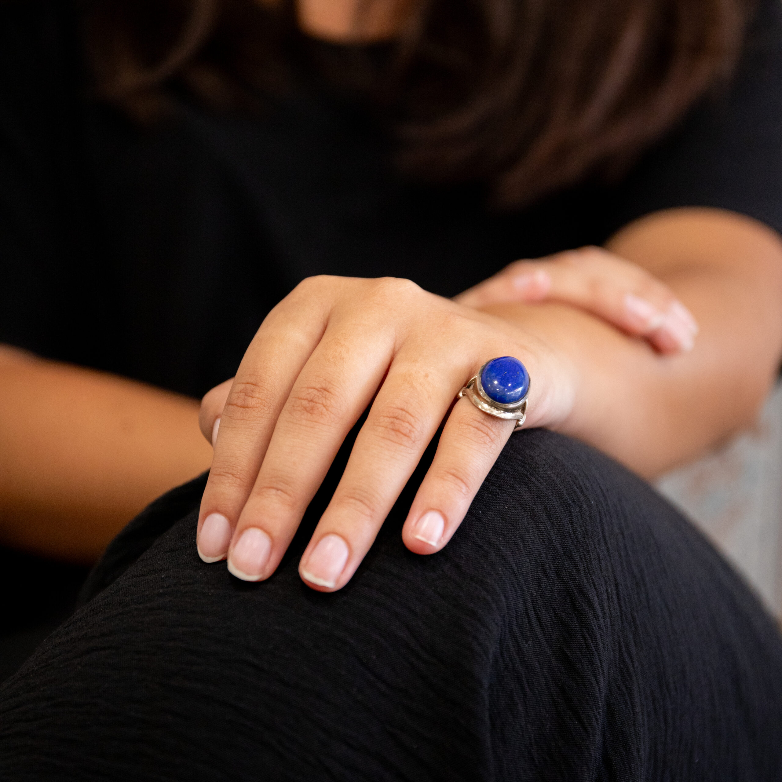 Bague Lapis-Lazuli Jenna 3 Bague Lapis-Lazuli Jenna – Image 3
