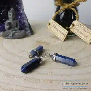 Pendentif pointe Lapis-Lazuli