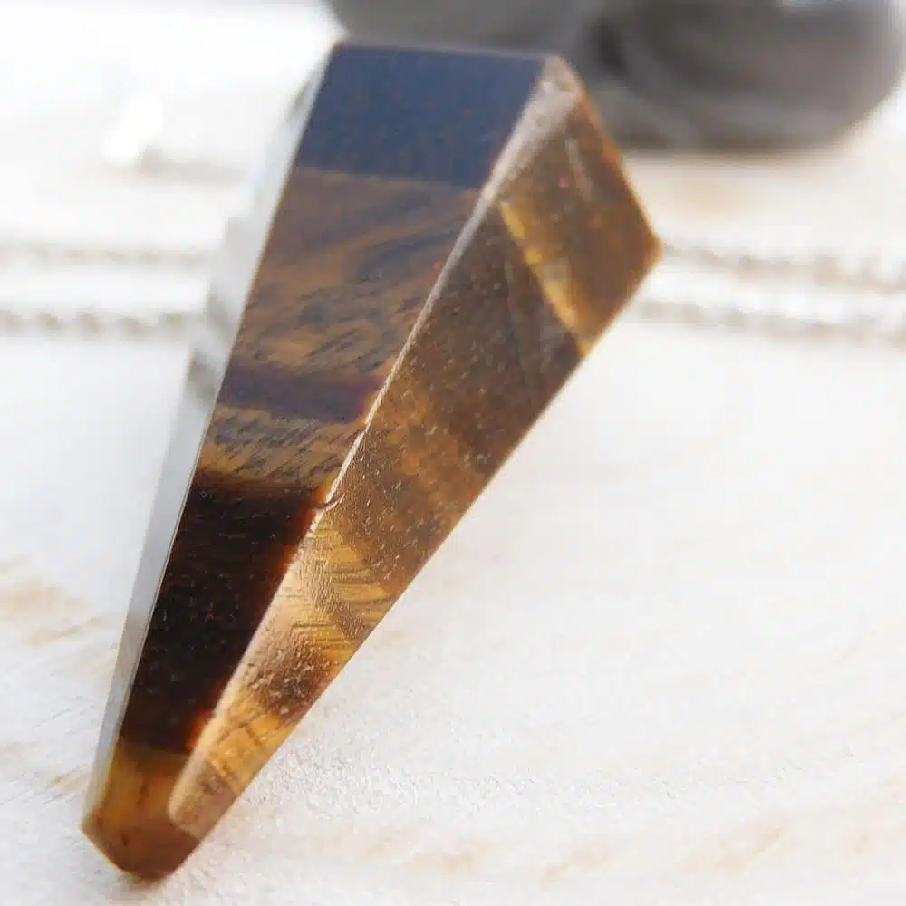 Pendule oeil de tigre 2 Pendule oeil de tigre – Image 2