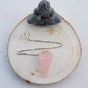 Pendule quartz rose - Amour