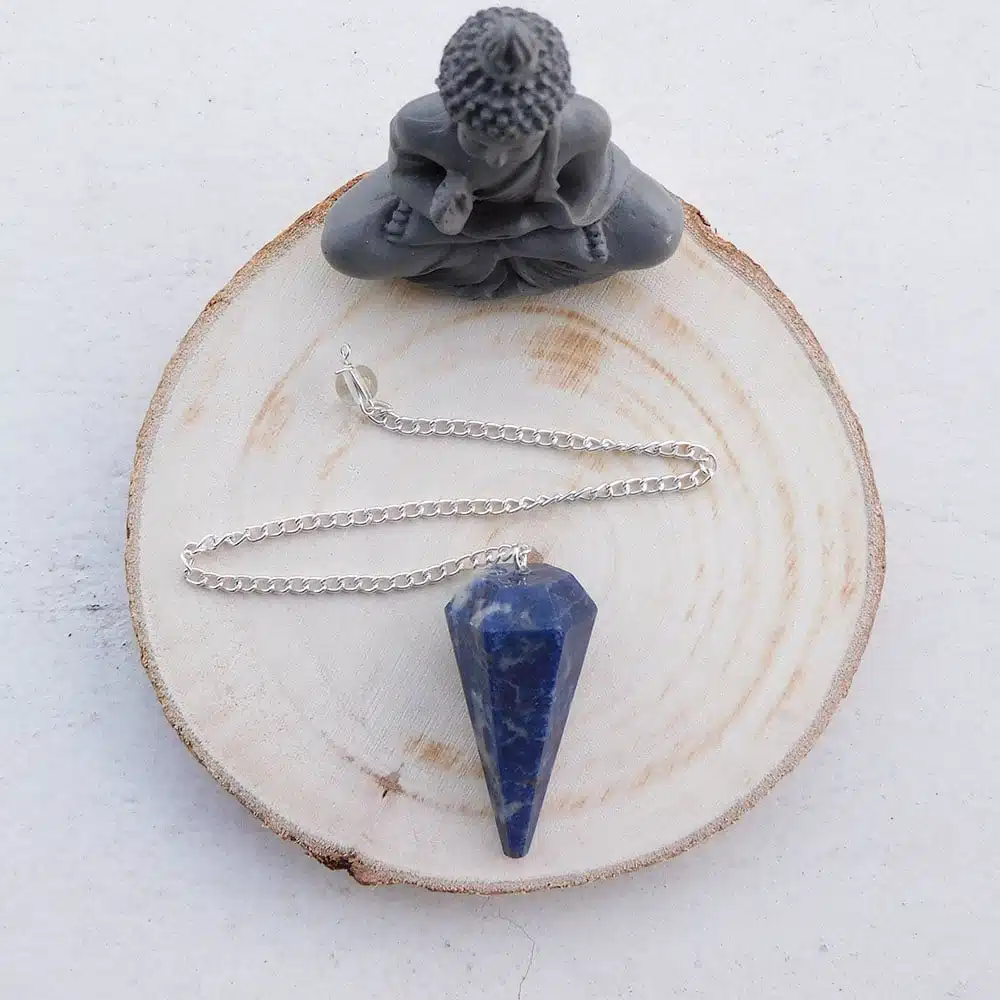 Pendule sodalite - compréhension 1 Pendule sodalite - compréhension