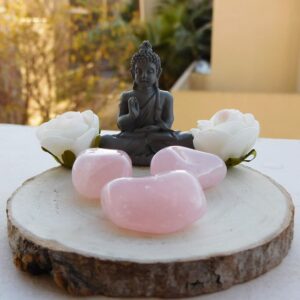 Pierre roulée Quartz Rose - Amour – Image 3