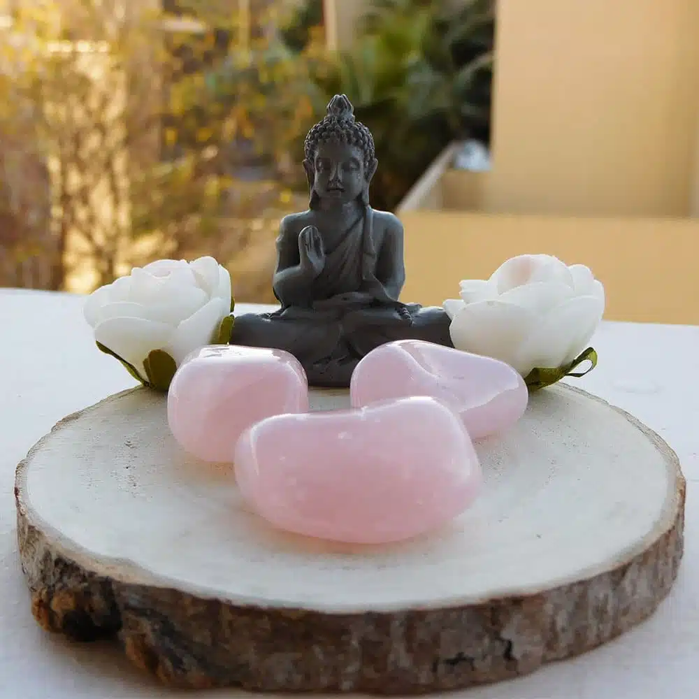 Pierre roulée Quartz Rose - Amour 3 Pierre roulée Quartz Rose - Amour – Image 3