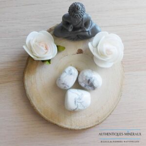 Pierre roulée Howlite