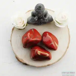 Pierre roulée Jaspe rouge