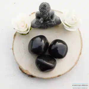 Pierre Roulée Agate Noire – Protection et Stabilité