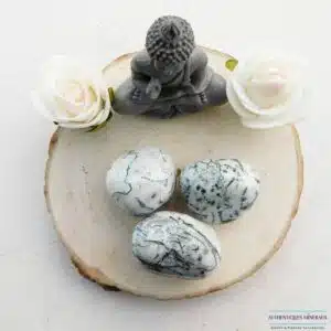 Pierre Roulée Agate Mousse – Harmonie et Renouveau