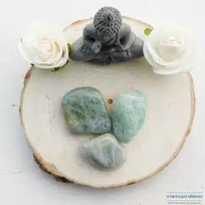 Pierre Roulée Aigue Marine – Sérénité et Communication