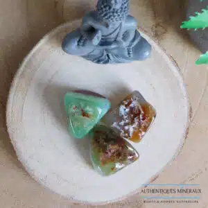 Pierre roulée Chrysoprase