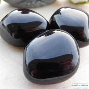 Pierre roulée Obsidienne – Image 2