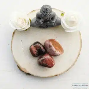 Pierre roulée Rhodonite - Réconciliation