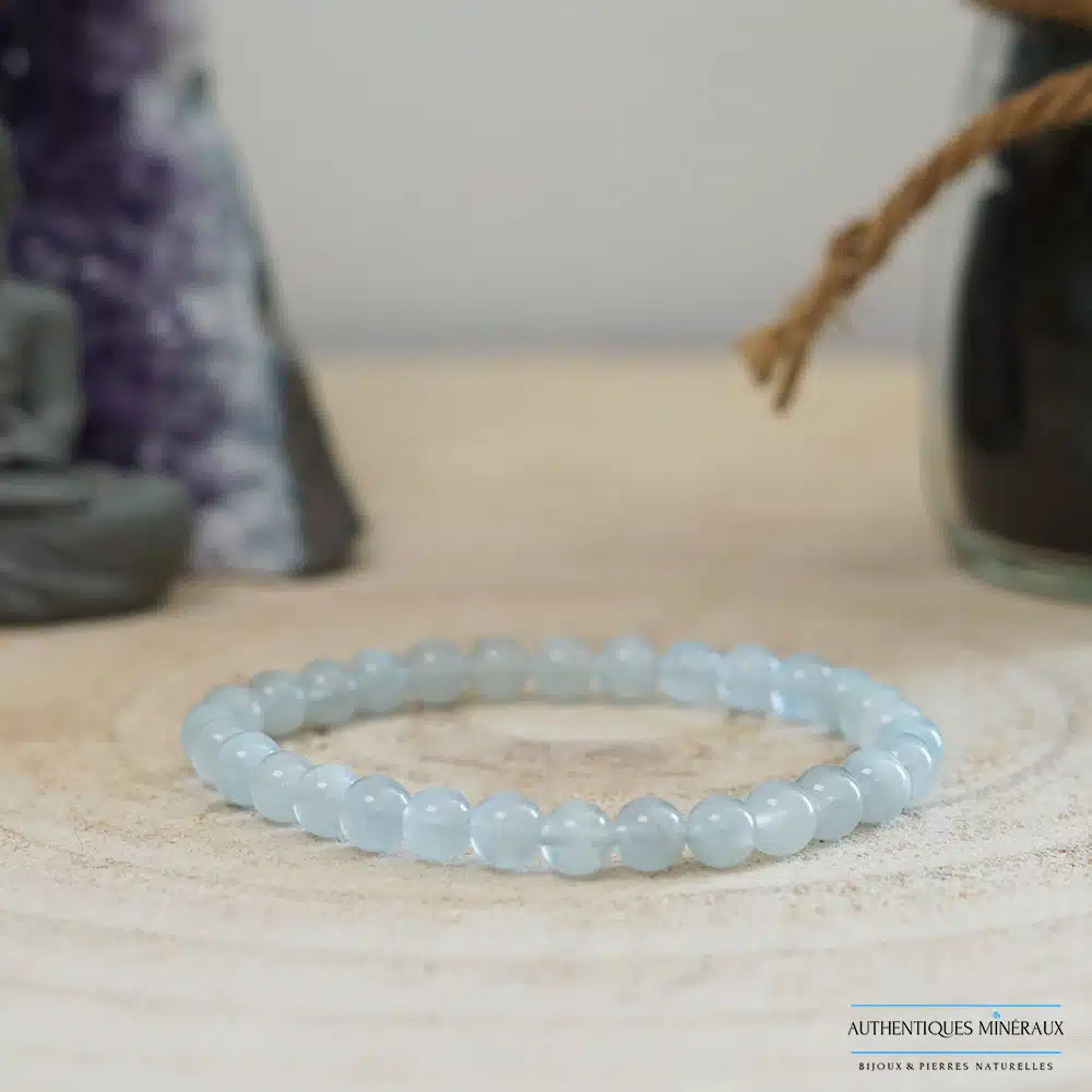 Bracelet Aigue Marine – Apaisement & Expression 5 Bracelet Aigue Marine – Apaisement & Expression – Image 5