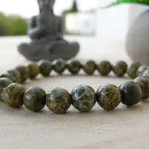 Bracelet Jaspe Crocodile