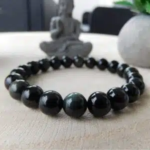 Bracelet Obsidienne