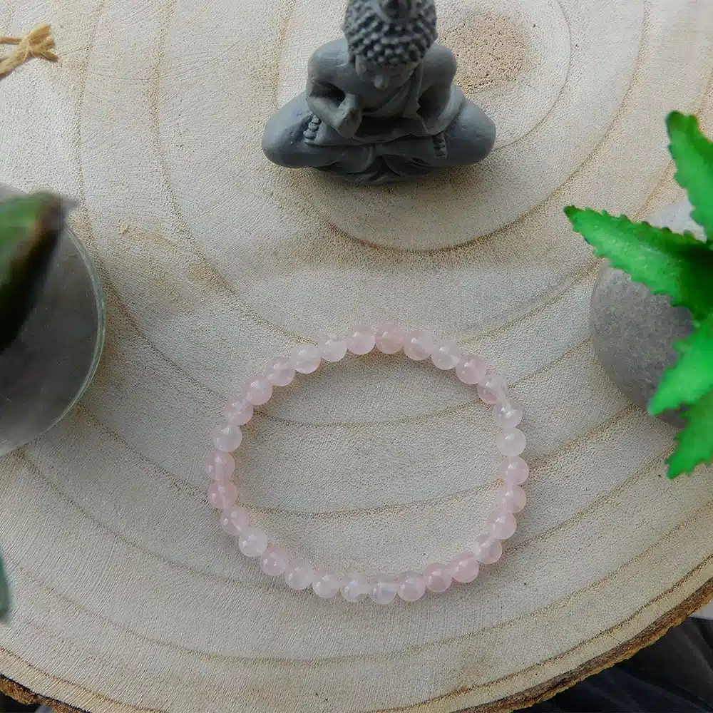 Bracelet Quartz Rose - Amour 2 Bracelet Quartz Rose - Amour – Image 2