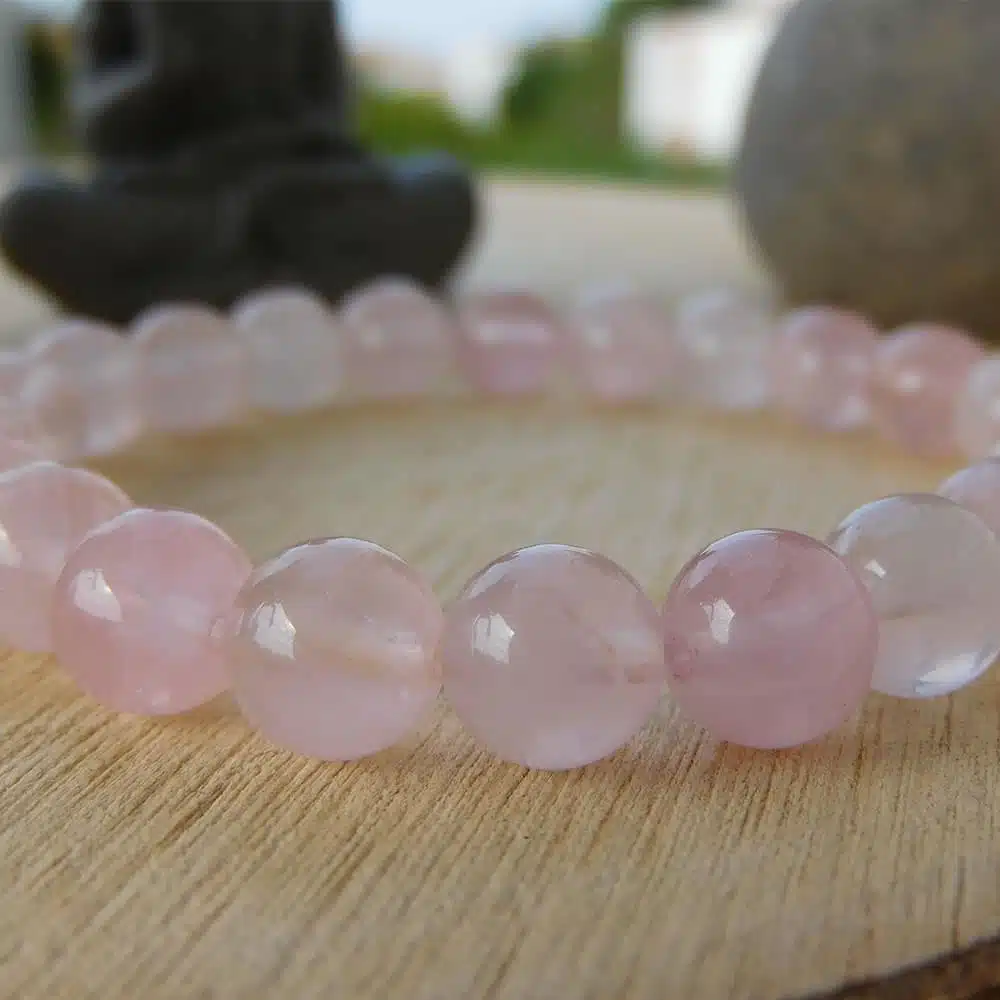 Bracelet Quartz Rose - Amour 4 Bracelet Quartz Rose - Amour – Image 4