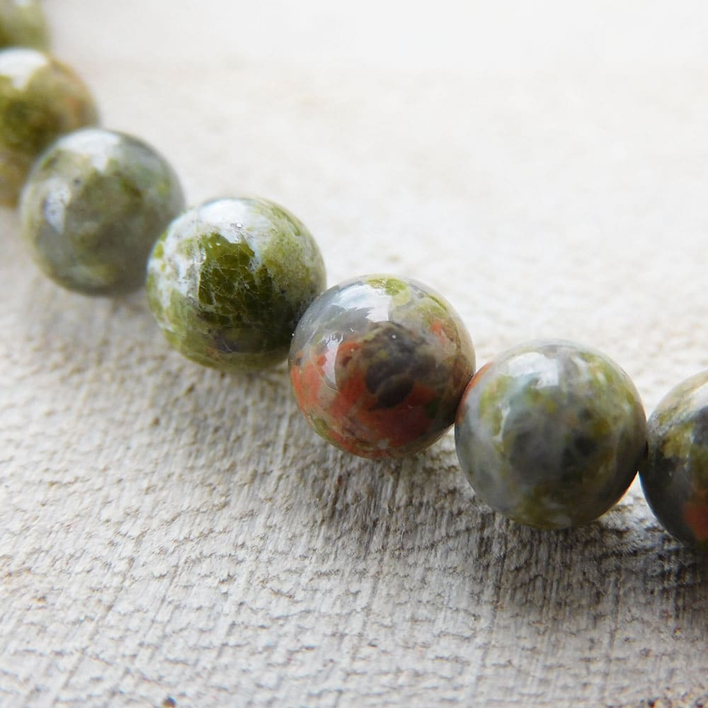 Bracelet Unakite – Guérison Émotionnelle 8 Bracelet Unakite – Guérison Émotionnelle – Image 8