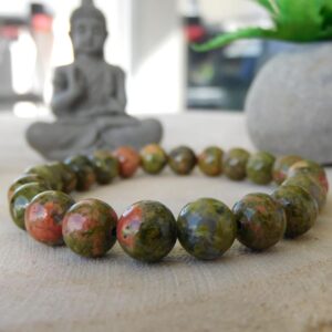 Bracelet Unakite – Guérison Émotionnelle