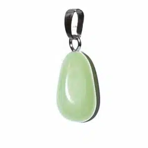 Pendentif Jade pierre roulée