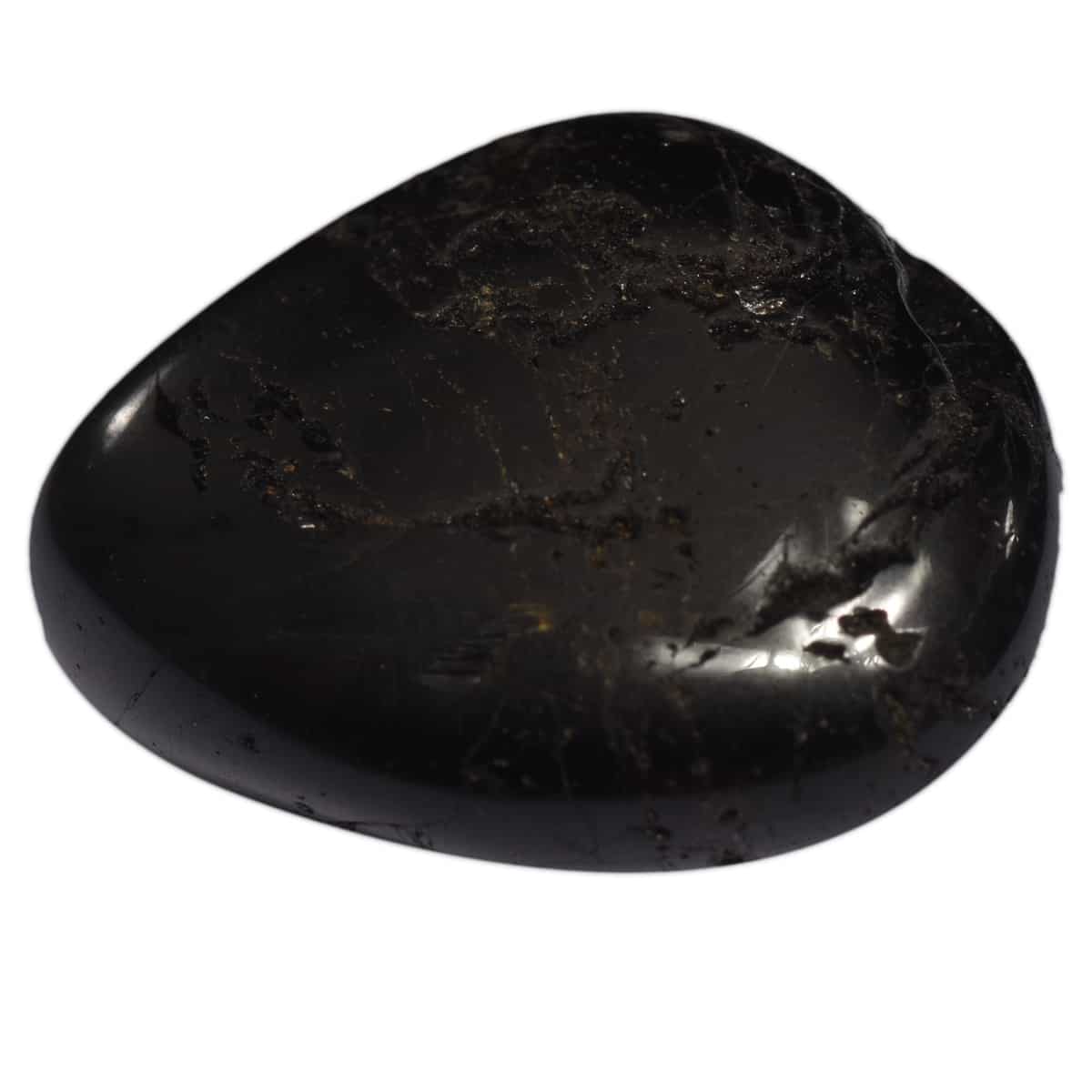 Pierre roulée tourmaline noire - ondes magnétiques 1 Pierre roulée tourmaline noire - ondes magnétiques