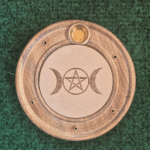 Support encens Triple Lune et Pentacle
