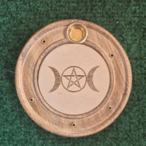 Support encens Triple Lune et Pentacle
