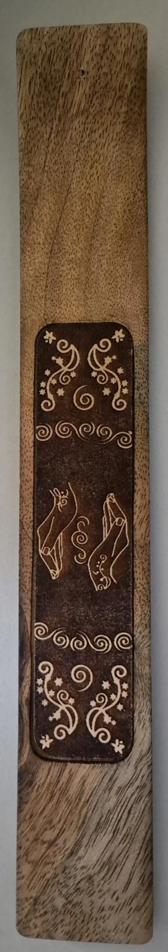 Support encens ski Mains 1 Support encens ski Mains