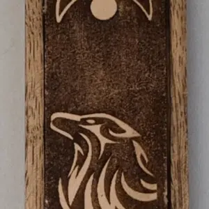 Support encens ski Loup