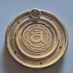 Porte-Encens Bois Rond « Chakra Sacré