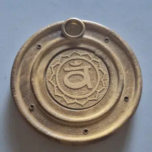 Porte-Encens Bois Rond « Chakra Sacré
