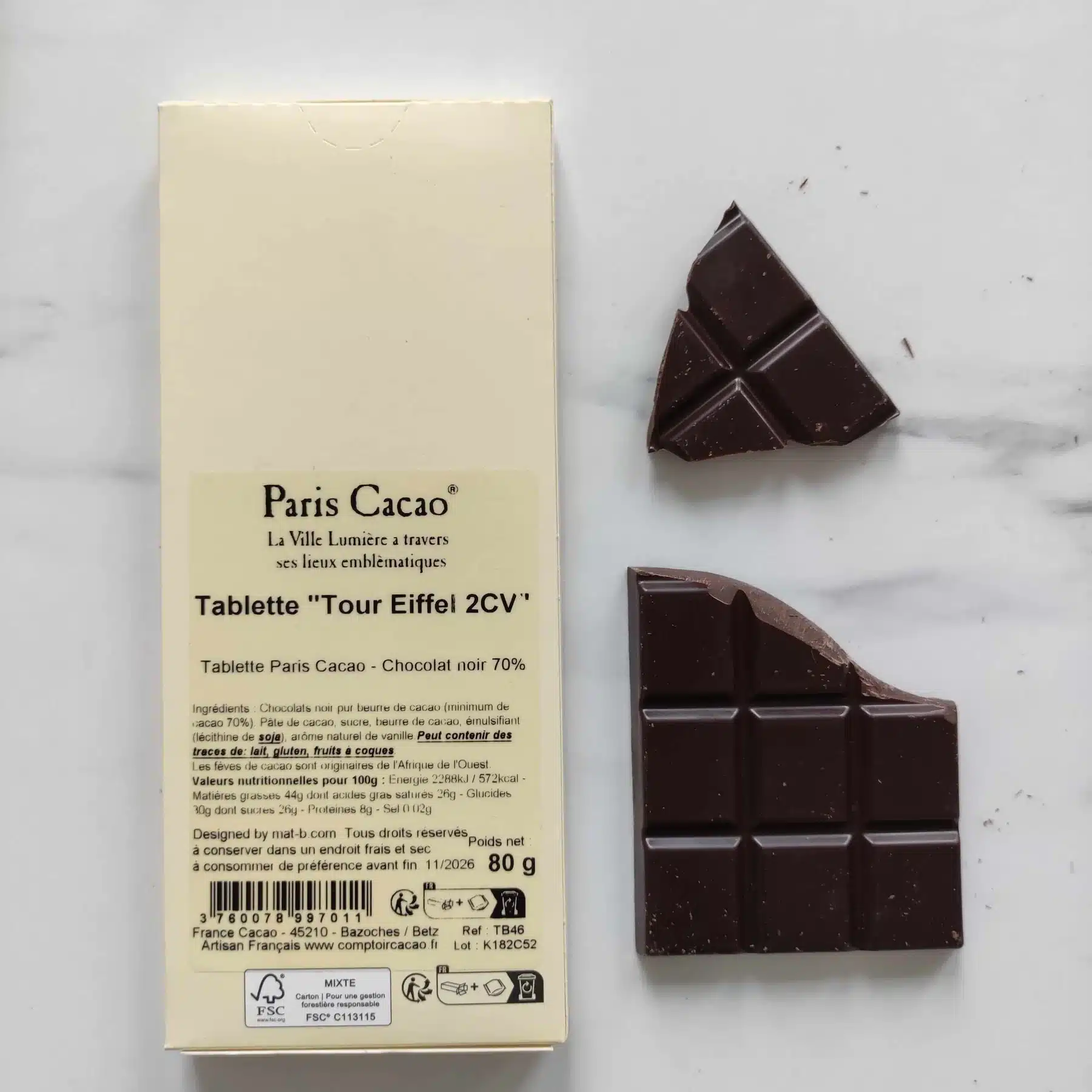 Coffret chocolat noir made in France 9 Coffret chocolat noir made in France – Image 9