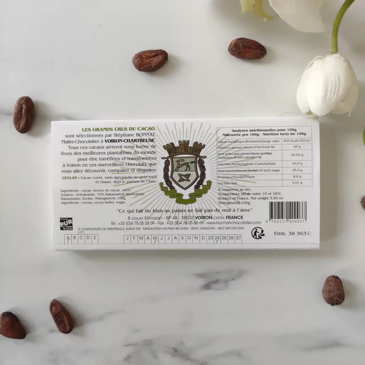 Coffret chocolat noir made in France 7 Coffret chocolat noir made in France – Image 7