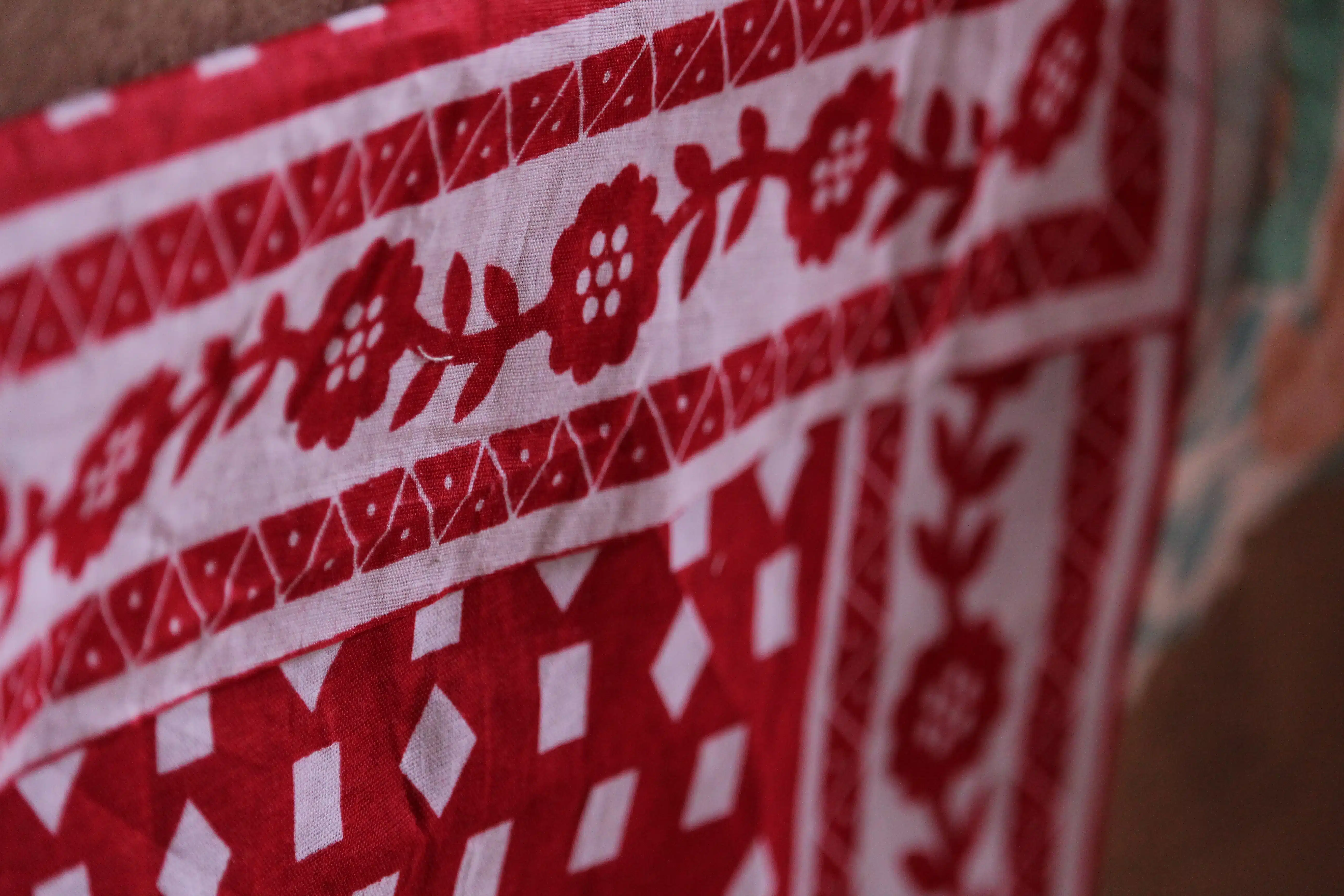 Chouchou cheveux en coton traditionnel des Comores & Mayotte 4 Chouchou cheveux en coton traditionnel des Comores & Mayotte – Image 4