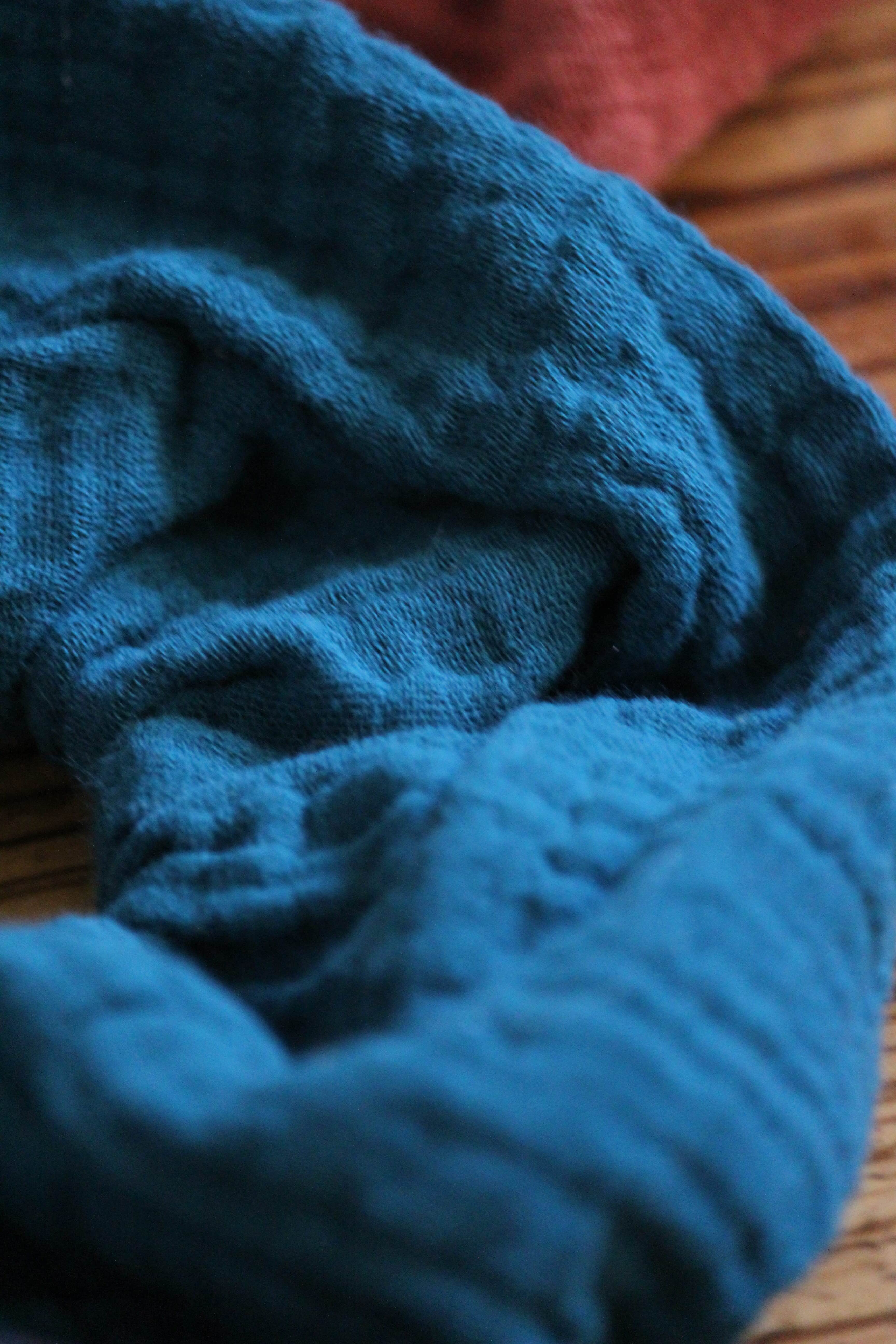 Chouchou cheveux en double gaze de coton 3 Chouchou cheveux en double gaze de coton – Image 3