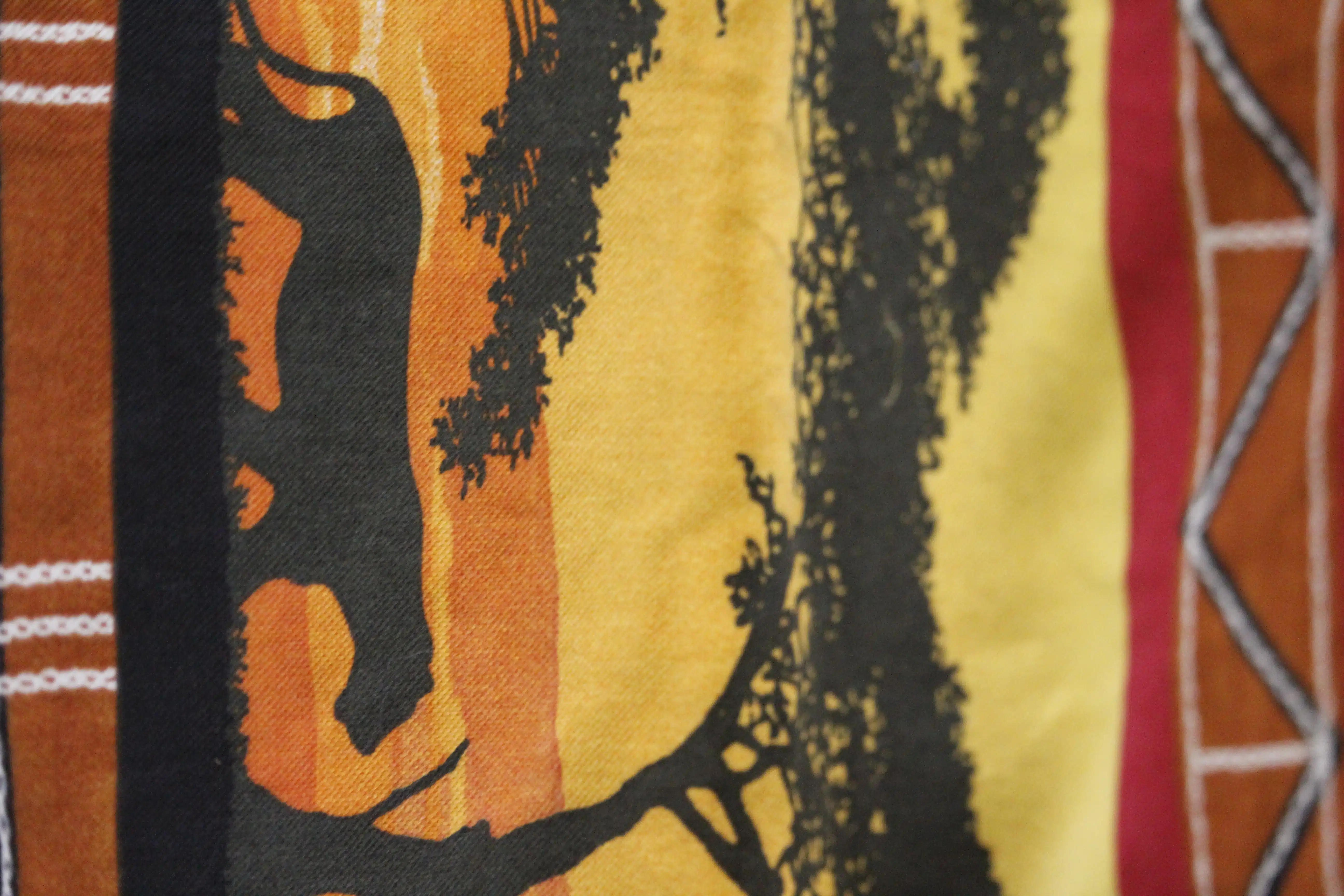 Coussin décoratif « Savane » en toile de coton 3 Coussin décoratif « Savane » en toile de coton – Image 3