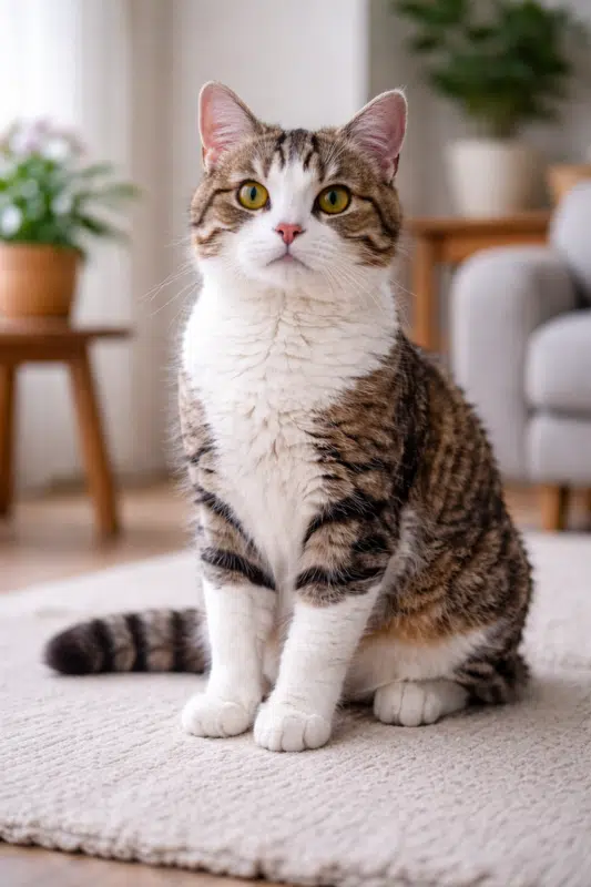 L’American Wirehair : le chat au pelage unique et au caractère en or