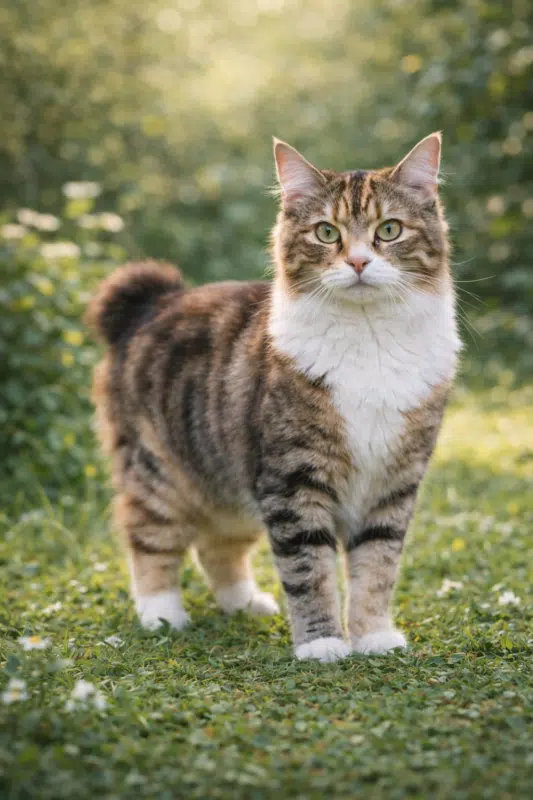 Bobtail américain : le chat au look sauvage et au cœur de compagnon