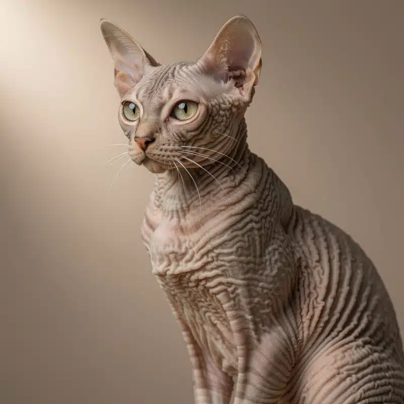 Californian Rex : un chat au pelage bouclé et au tempérament affectueux